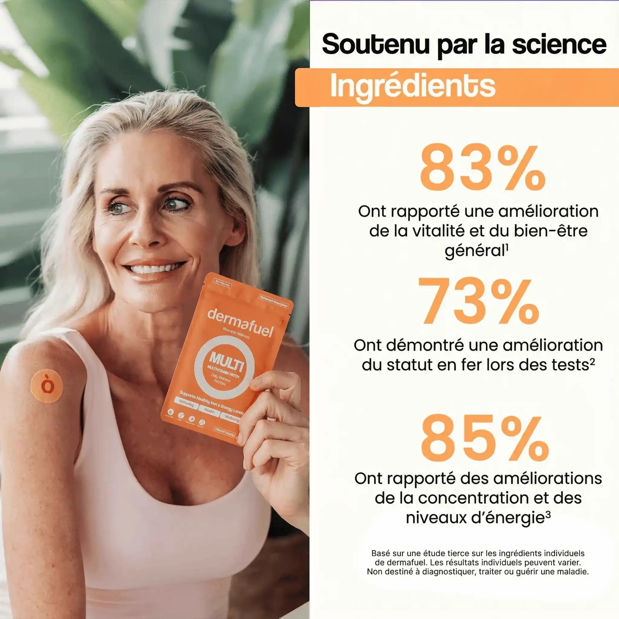 Dermafuel — Patchs Bien-Être